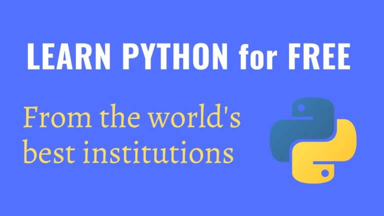 Where Can I Learn Python Online for Free?